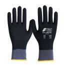 NITRAS-8711 Handschuhe SKIN FLEX C Gr.7-11 grau/schwarz EN 388 PSA II
