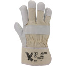Handschuhe Adler-C Gr.10,5 naturfarben Leder ASATEX