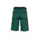 Planam Highline Shorts | Farbe grün/schwarz/rot