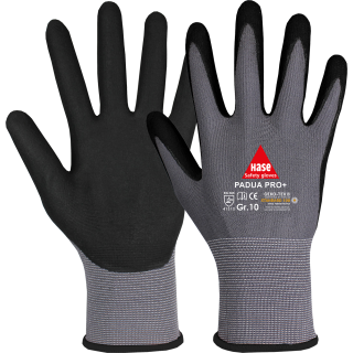 Hase 508690T PADUA PRO+, Montagehandschuh aus Nylon/Micro-Nitrilschaum